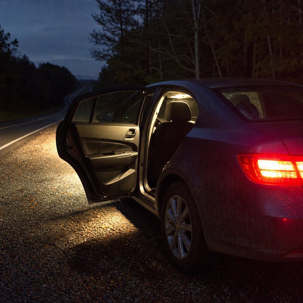 Left On A Dark Road