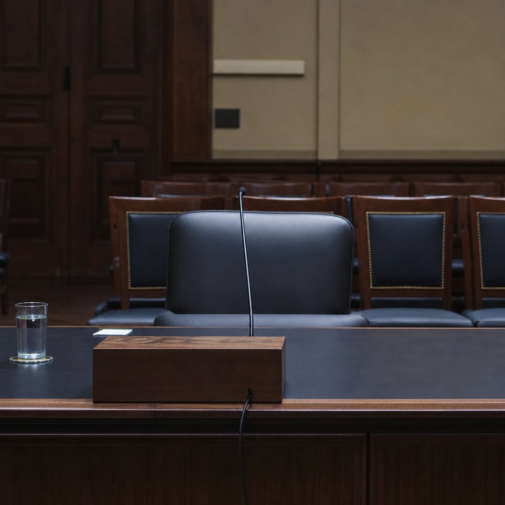 The Hearing He Skipped